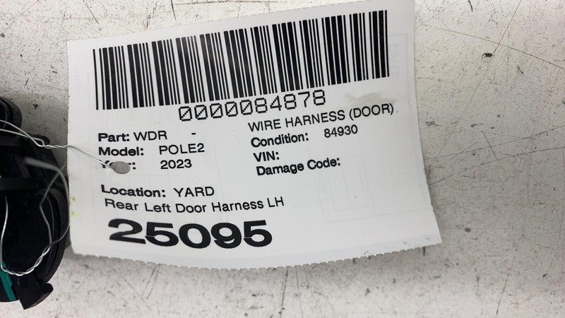 ⭕ 22-23 Polestar 2 Rear Passenger Door Wiring Harness Cable Wire Right