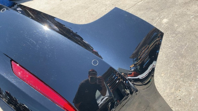⭕ 2017-2022 Tesla Model 3 Rear Bumper Cover w/ Park Sensor & Harness Black PBSB