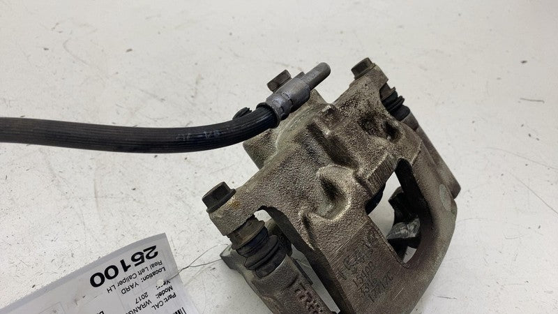 ⭕ 2007-2018 Jeep Wrangler Rear Driver Side Caliper w/ Brake Hose Line Left OEM