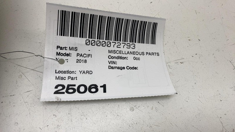 ⭕ 2018 Chrysler Pacifica Front Left Seat Shield Trim & Lumbar Switch 5