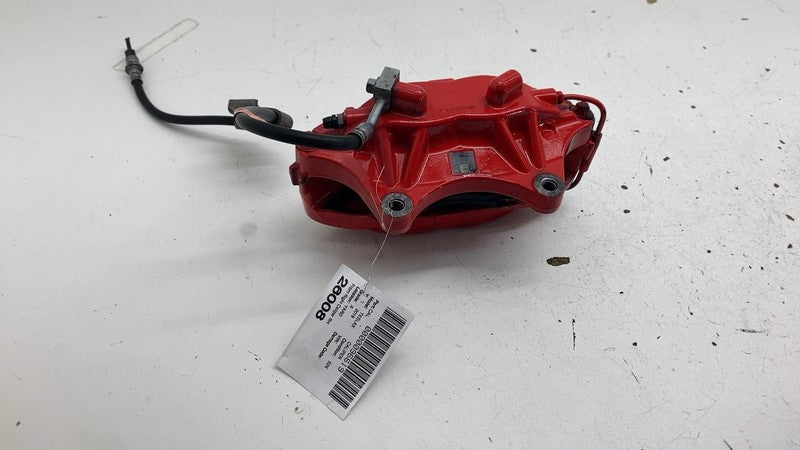 ⭕2016-2020 Tesla Model X Front Caliper w/ Brake Hose Line Right Red 10