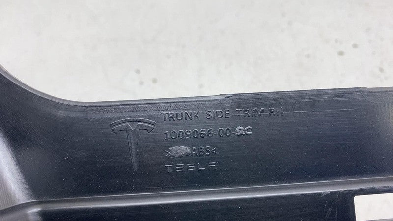 ⭕2012-2020 Tesla Model S Rear Right Liftgate Trunk Trim Cover Panel 10