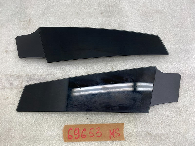⭕2012-2015 Tesla Model S PAIR Left & Right Exterior B-Pillar Applique Trim Cover