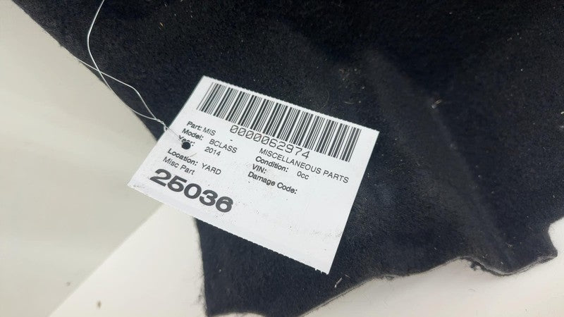 A2426900541 ⭕13-19 Mercedes-Benz B-Class Rear Left Boot Trim Quarter Panel Cover A2426900541