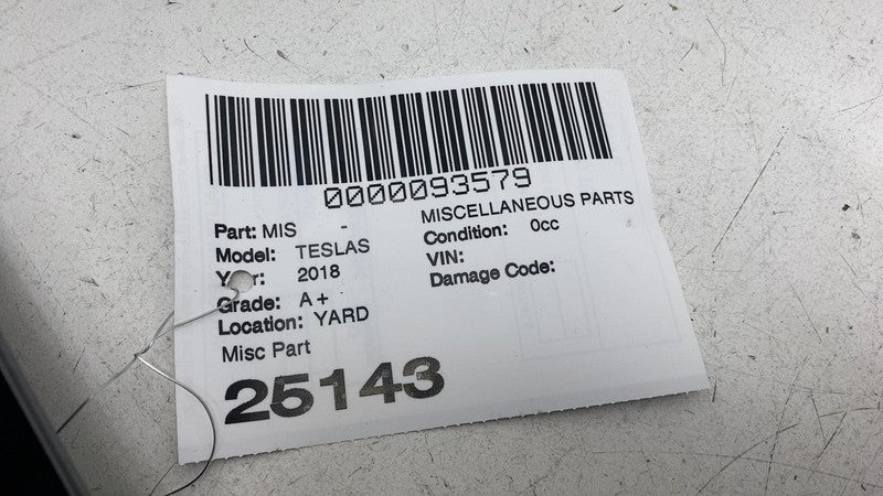 ⭕ 2016-2020 Tesla Model S Left B-Pillar Applique Glass Trim Molding 10