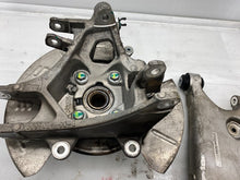 ⭕ 12-15 Tesla Model S Rear Right Spindle Knuckle Hub + Control Arm Link RH RWD