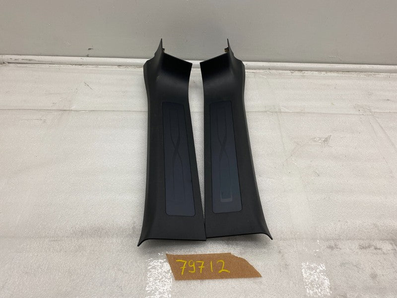 ⭕ 2016-2020 Tesla Model X PAIR (Left & Right) Rear Door Sill Trim Pane