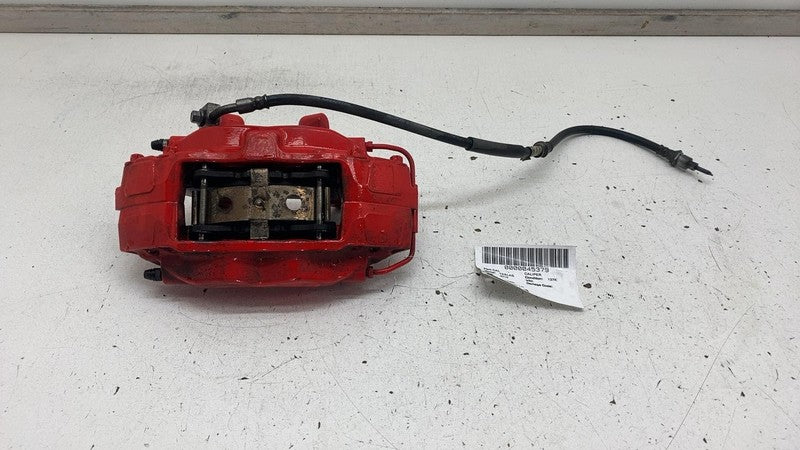 2012-2020 Tesla Model S Front Driver Side Caliper Red w/ Brake Hose Line Left LH