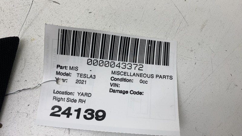 109568600F ⭕ 2017-2023 Tesla Model 3 Front Right Audio Tweeter & Speaker Cover 1095686-00-F