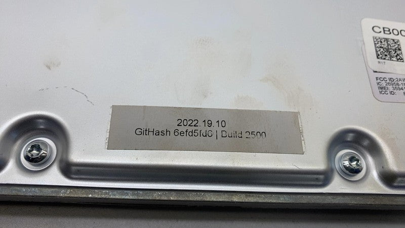 CB00000537J ⭕ 22-24 Rivian R1T R1S TCM Telematics Communication Control Module CB00000537-J