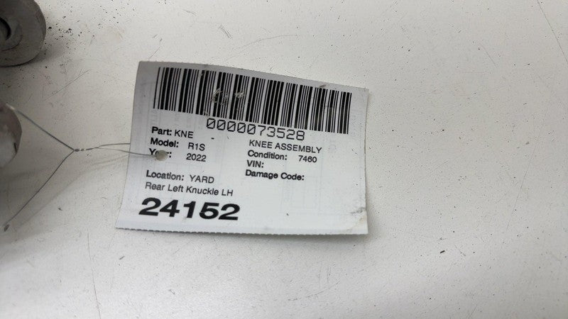 PT00001891 ⭕ 2022-2024 Rivian R1S Rear Left Spindle Knuckle w/ Dust Shield AWD PT00001891
