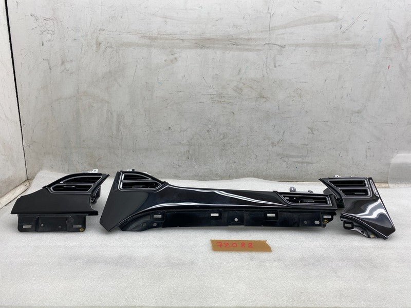 ⭕12-20 Model S SET of Dash A/C Air Vent Outlet Dashboard Trim Panel 10
