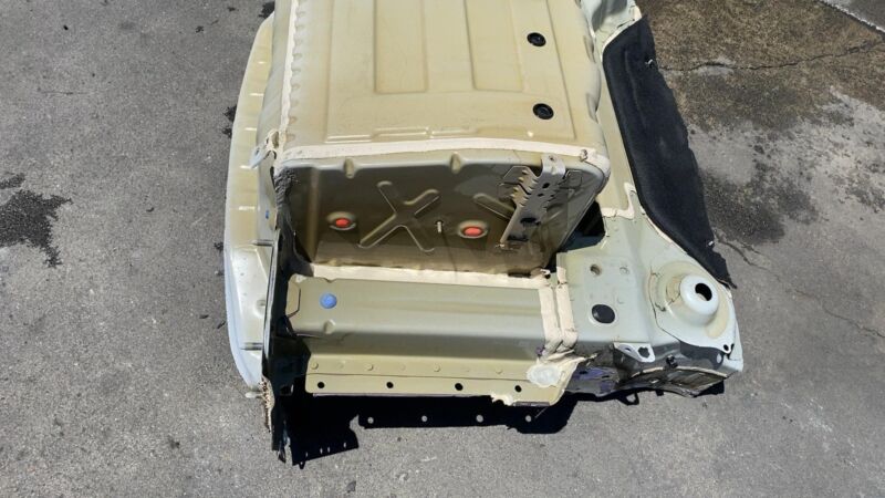 ⭕ 2017-2023 Tesla Model 3 Rear Tail Panel Bucket + Upper & Lower Rail Structural