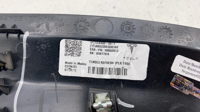 ⭕ 16-24 Tesla Model X Driver Side Trunk Side Garnish Left Assembly 107