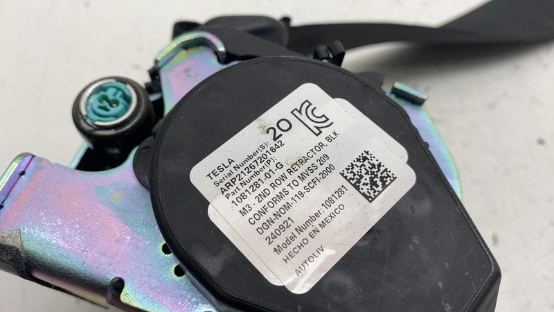 ⭕ 17-23 Tesla Model 3 Rear Left or Right 2nd Row Seatbelt Retractor 10