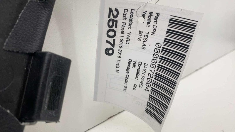 ⭕ 12-15 Model S Dashboard Instrument Panel Interior Dash Trim Cover 14