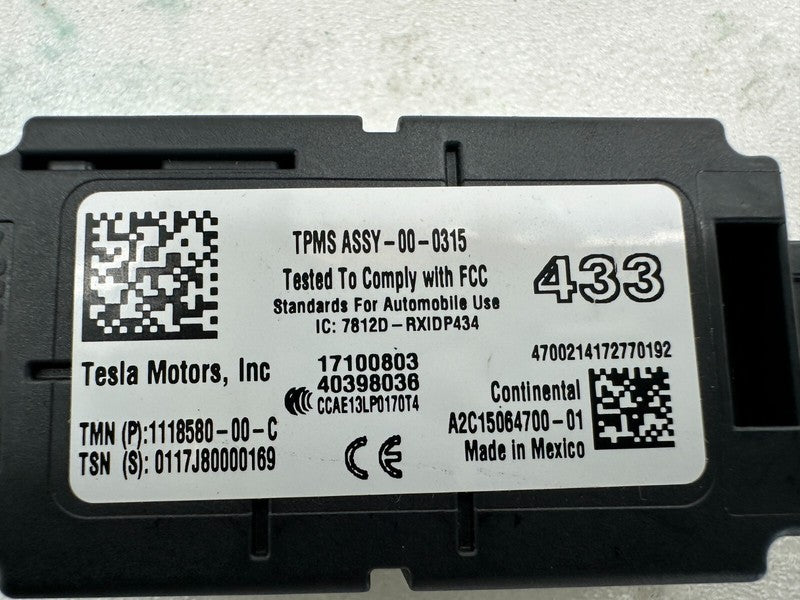 111858000C ⭕17-23 Model 3 Tire Pressure Monitoring Module Sensor TPMS Receiver 1118580-00-C