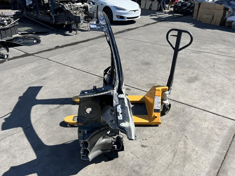 ⭕ 2012-2015 Tesla Model S Front Driver Body SIde A + B-Pillar Door Frame Left LH