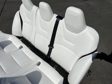 ⭕ 18-20 Tesla Model S Left & Right Front Bucket Seat + Rear 2nd Row Seat White