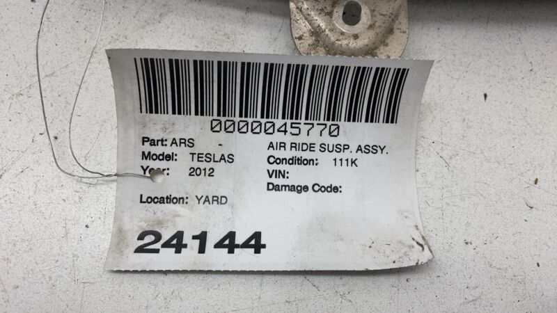 2012 2013 2014 2015 Tesla Model S MS Air Suspension Compressor Pump w/ Bracket