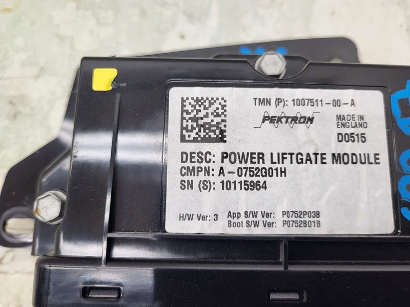 1007511 00 A ⭕12-15 Model S Power Trunk Liftgate Control Module w/ Mount Bracket 1007511-00-A