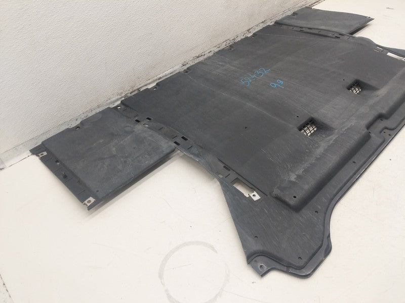 ⭕ 12-15 Model S Rear Bumper Splash Aero Shield Under Tray Diffuser 600