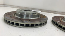 ⭕ 2012-2015 Tesla Model S SET of 2 Front Left & Right Brake Disc Rotor (Drilled)