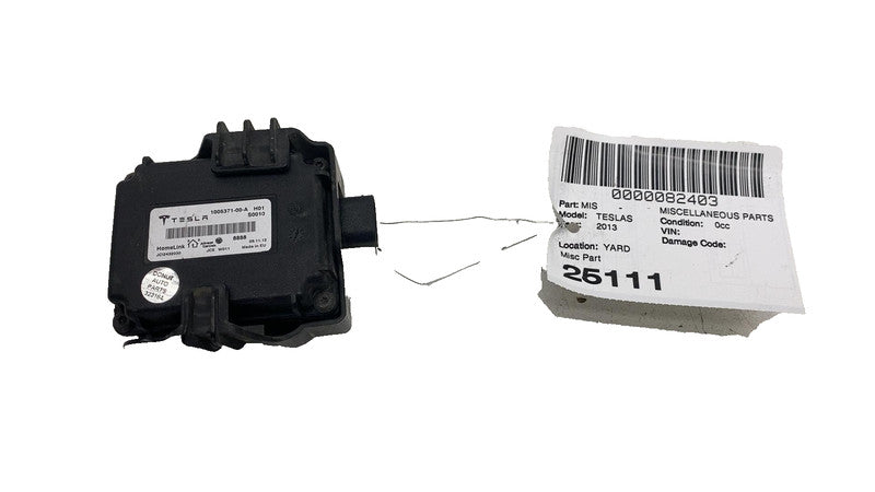 ⭕ 12-17 Tesla Model S Homelink Computer Garage Door Opener Module 1005371-00-A