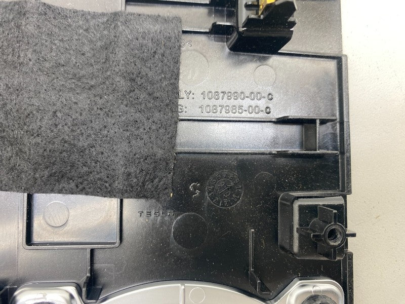 ⭕ 17-23 Tesla Model 3 M3 Center Console Cup Holder Bezel Trim Cover 10