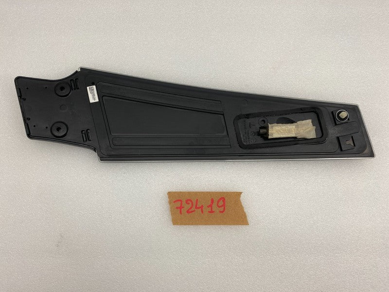 109230700G ⭕ 16-20 Model S Passenger B-Pillar Glass Applique w/ Camera Right 1092307-00-G