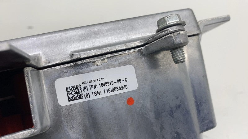104891000C ⭕ 12-15 Tesla Model S 1-Phase High Voltage Junction Box Dual Motor 1048910-00-C