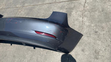 ⭕ 2021-2023 Tesla Model 3 Rear Bumper Cover w/ Park Assist Sensor Assy Gray PMNG