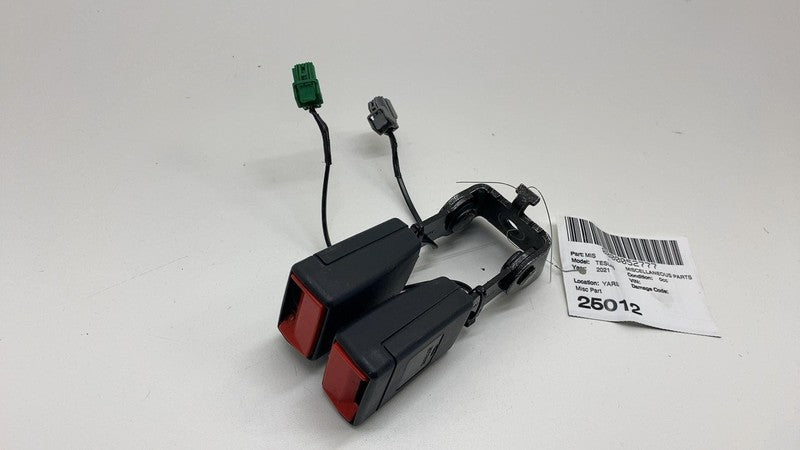 2021 2022 2023 2024 Tesla Model S MS Rear Passenger Side Seat Belt Buc