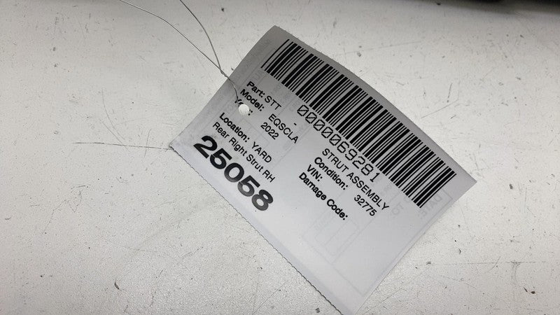 A 297 320 34 01 ⭕2022 Mercedes-Benz EQS 450+ V297 Rear Right Shock Strut Absorber RH A2973203401