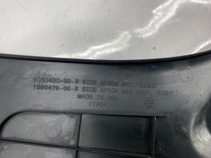 1060480 00 B ⭕ 16-20 Tesla Model S Front Right Under Hood Apron Frunk Trim Panel 1060480-00-B