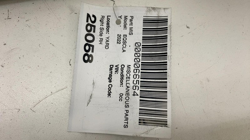 A 297 625 48 00 ⭕ 22-23 Mercedes EQS 450+ Front Right Fender Apron End Rail Bracket A2976254800