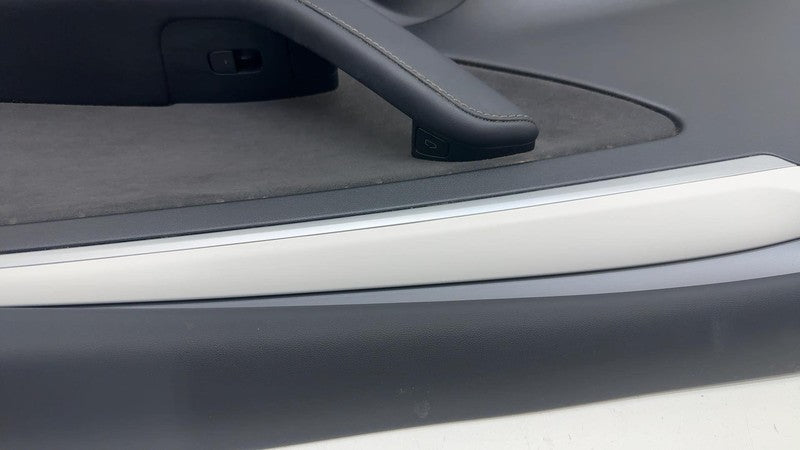 ⭕ 21-23 Model 3 Front Passenger Side Interior Door Panel Trim Card Right White
