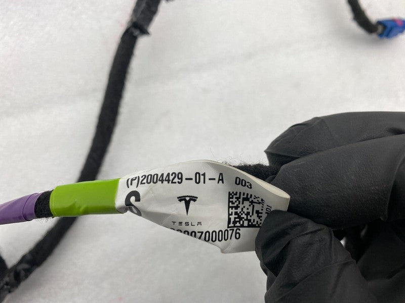 100442800R 12-20 Model S Rear Trunk Tailgate Hatch Liftgate Wire Harness Cable 1004428-00-R