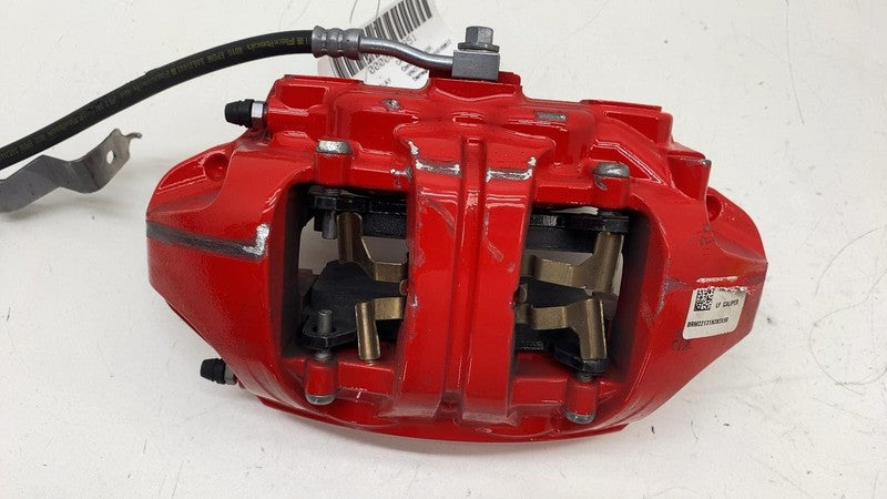 ⭕ 2020-2023 Tesla Model Y Front Driver Side Red Caliper w/ Brake Line 