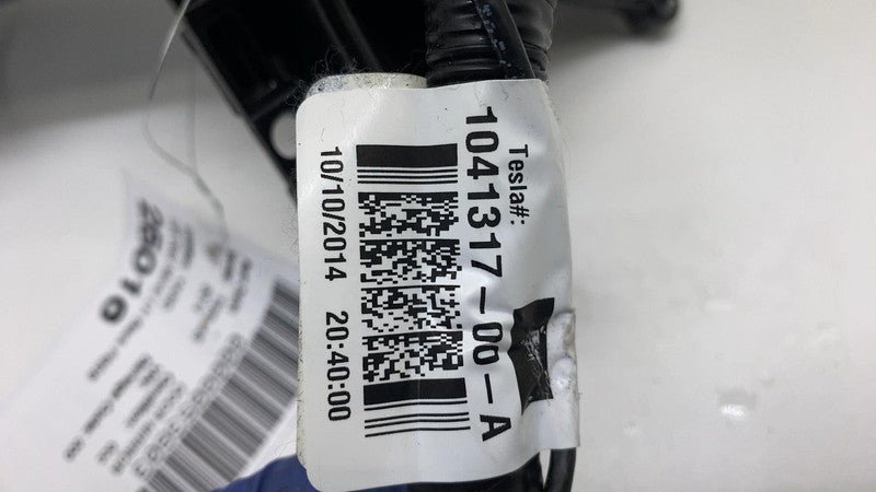 1041317 00 A 2012-2015 Tesla Model S Driver Exterior Rear View Door Mirror Left LH Black PBSB