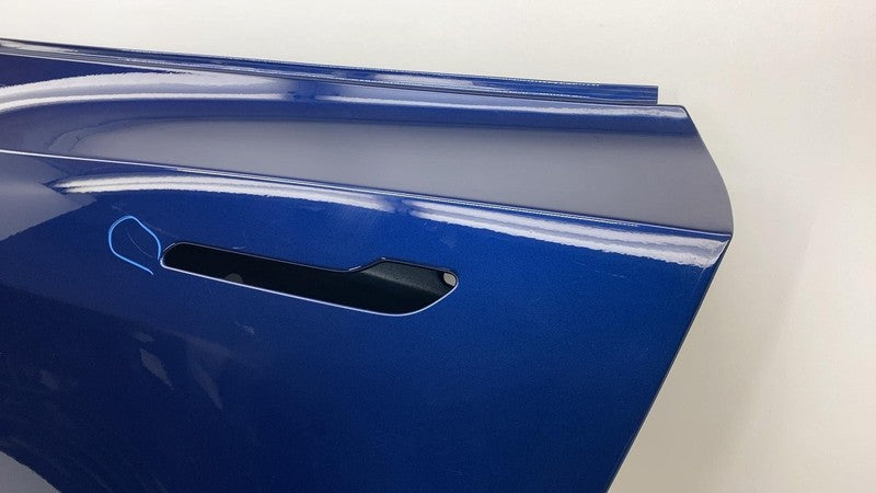 1493561-EC-A ❇️20-24 Tesla Model Y MY Rear Driver Side Door Shell Panel Left LH OEM Blue PPSB