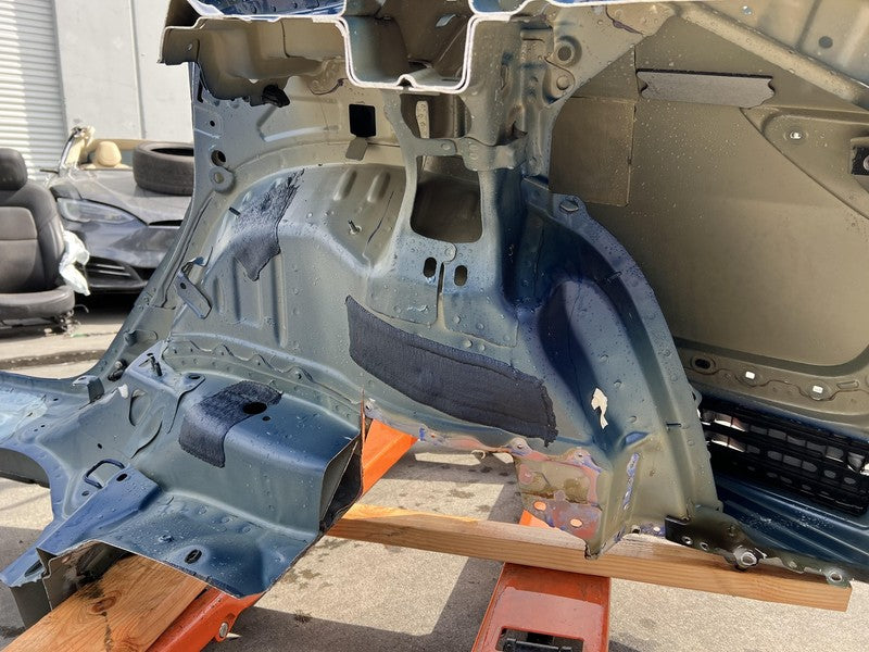 ⭕ 2017-2020 Tesla Model 3 Rear Right Quarter Panel Structural Cut Out Blue PPSB