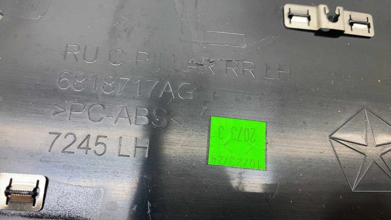 6818717AG ⭕ 2017-2025 Chrysler Pacifica Rear Left Door C-Pillar Applique Molding 6818717AG