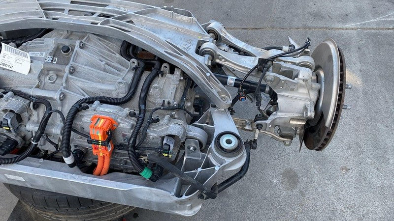 ⭕ 21-23 Model S Rear Drive Unit Motor + Subframe & Suspension Plaid 17