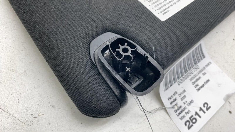 ⭕ 2019-2020 RAM 3500 Front Passenger Side Sun Shade Visor Sunvisor Rig