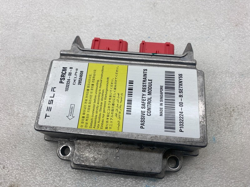 ⭕ 16-19 Model S Passive Safety Restraint Computer Module Crash Data 10