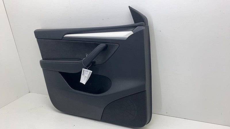 ⭕ 20-24 Tesla Model Y Front Driver Side Door Panel Trim Card Cover White Left LH