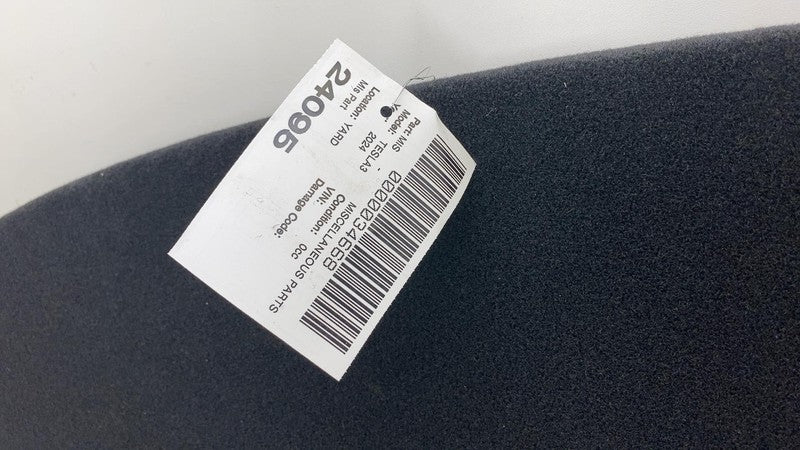 ⭕2024 Tesla Model 3 Rear Trunk Boot Load Floor Carpet Mat Parcel Shelf