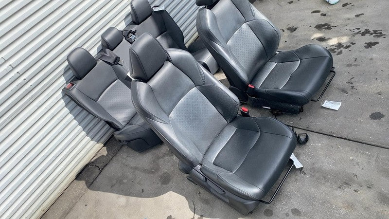 ⭕ 2019 Toyota C-HR Set of  Front & Rear Left & Right Leather Black Seats  - LB20