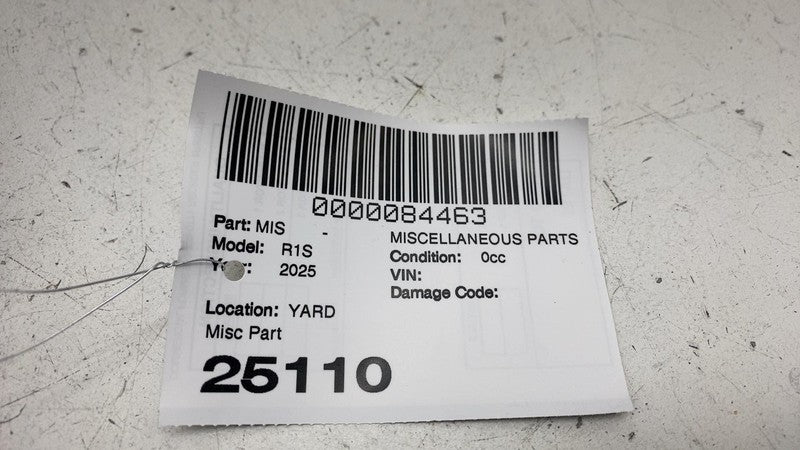 PT00779763D ⭕2025 Rivian R1S Rear Driver Side 2nd Row Lower Seat Cushion Black Left Assembly